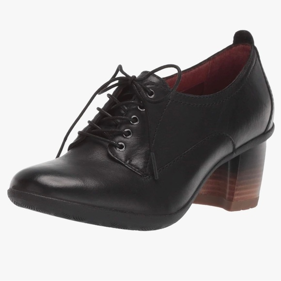 Dansko Pennie Waterproof Lace Up Granny Ombré stacked Oxford Heels size 6 - Picture 1 of 14